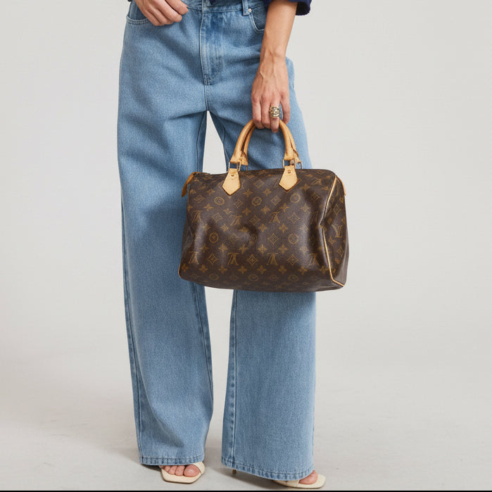 Louis Vuitton Damier Azur Speedy Bandoulière 30 👜✨🏙️