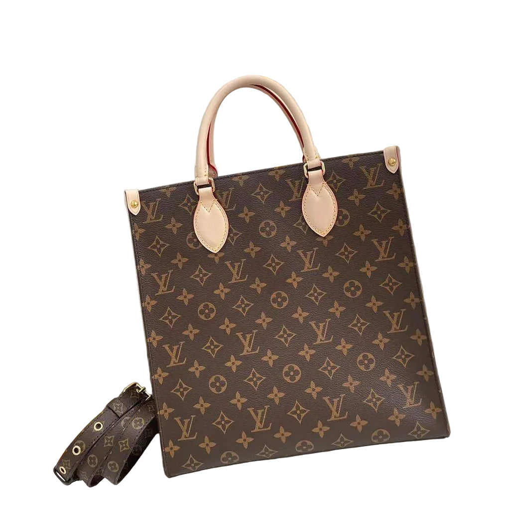 Louis Vuitton Petit Sac Plat Monogram Tote 👜✨🤎