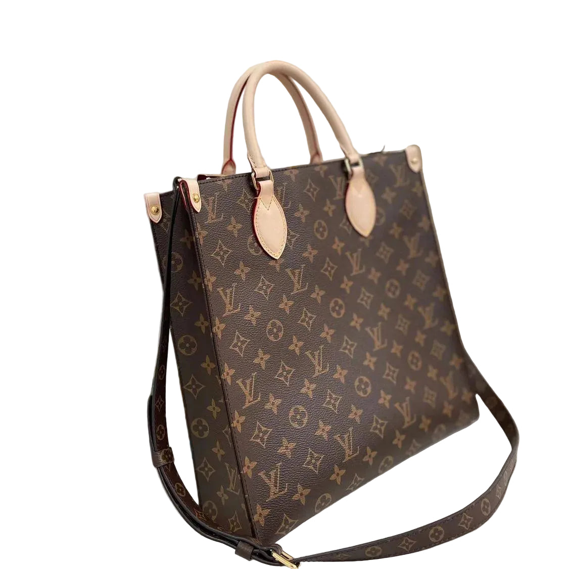 Louis Vuitton Petit Sac Plat Monogram Tote 👜✨🤎