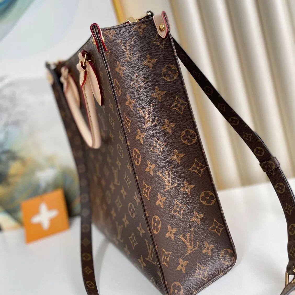 Louis Vuitton Petit Sac Plat Monogram Tote 👜✨🤎