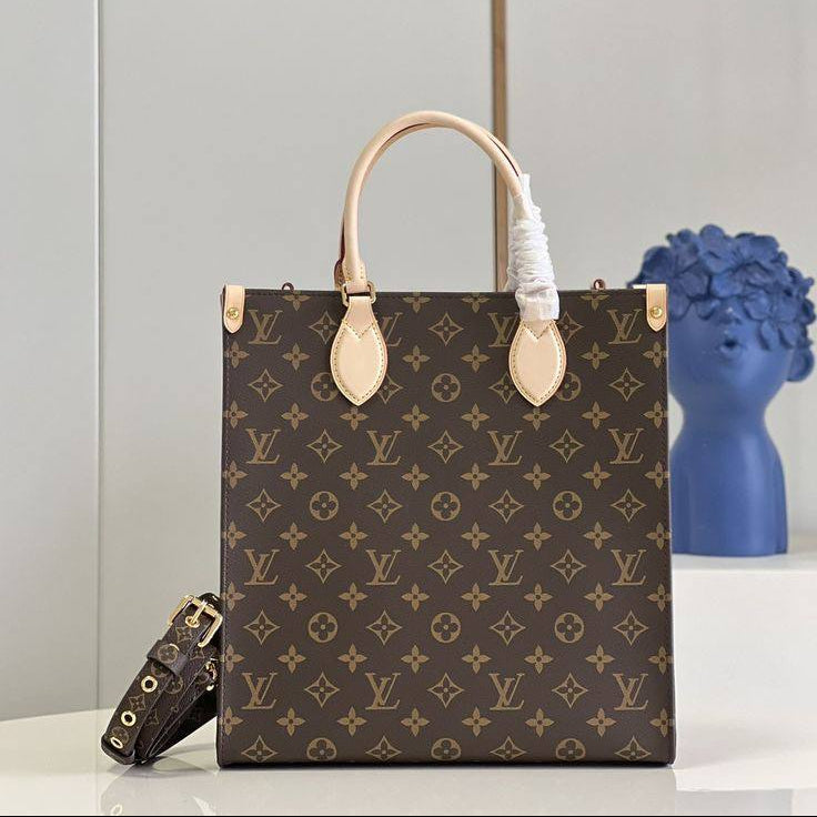 Louis Vuitton Petit Sac Plat Monogram Tote 👜✨🤎