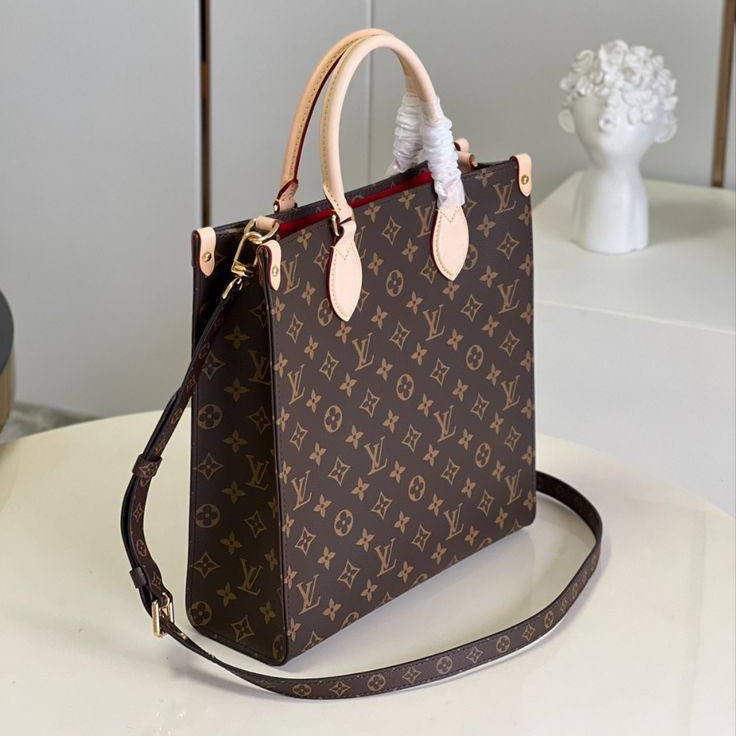 Louis Vuitton Petit Sac Plat Monogram Tote 👜✨🤎