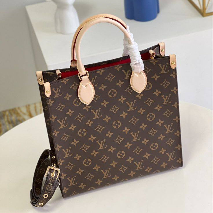 Louis Vuitton Petit Sac Plat Monogram Tote 👜✨🤎