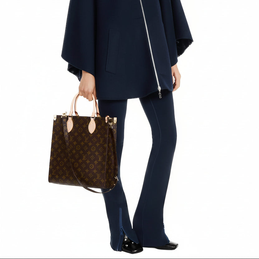 Louis Vuitton Petit Sac Plat Monogram Tote 👜✨🤎