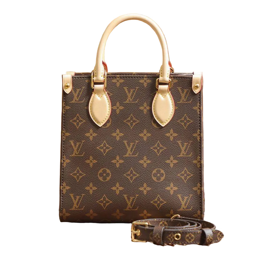 Louis Vuitton Petit Sac Plat Monogram Tote 👜✨🤎