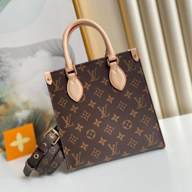 Louis Vuitton Petit Sac Plat Monogram Tote 👜✨🤎