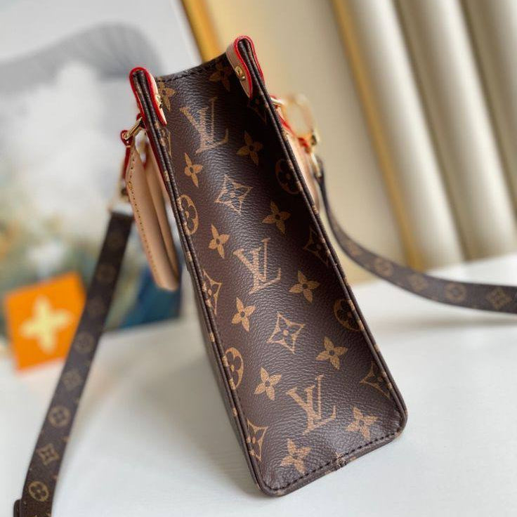 Louis Vuitton Petit Sac Plat Monogram Tote 👜✨🤎