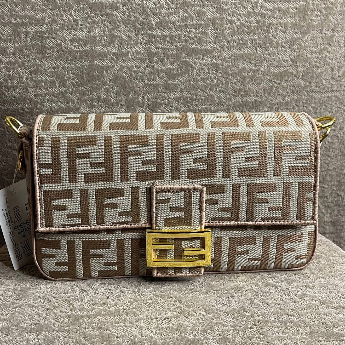 Fendi: Blue & Brown Chic Bag 👜 💙