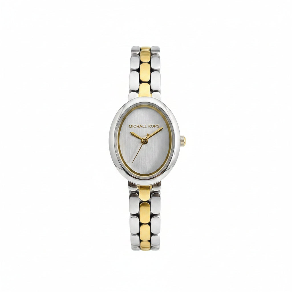 Mk Ladies Watch: Gold & Silver-Tone ⌚✨