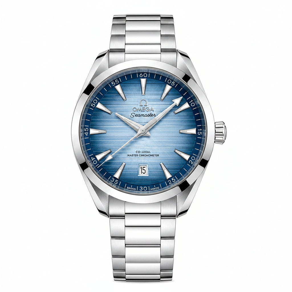 Omega Seamaster: Blue Dial Stainless Steel Men's Watch ⌚🟦⚙️