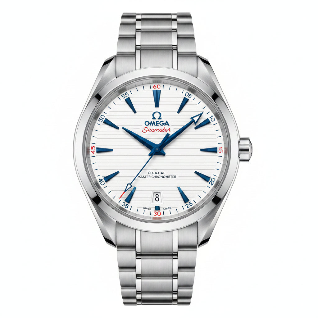 Omega Seamaster: Blue Dial Stainless Steel Men's Watch ⌚🟦⚙️