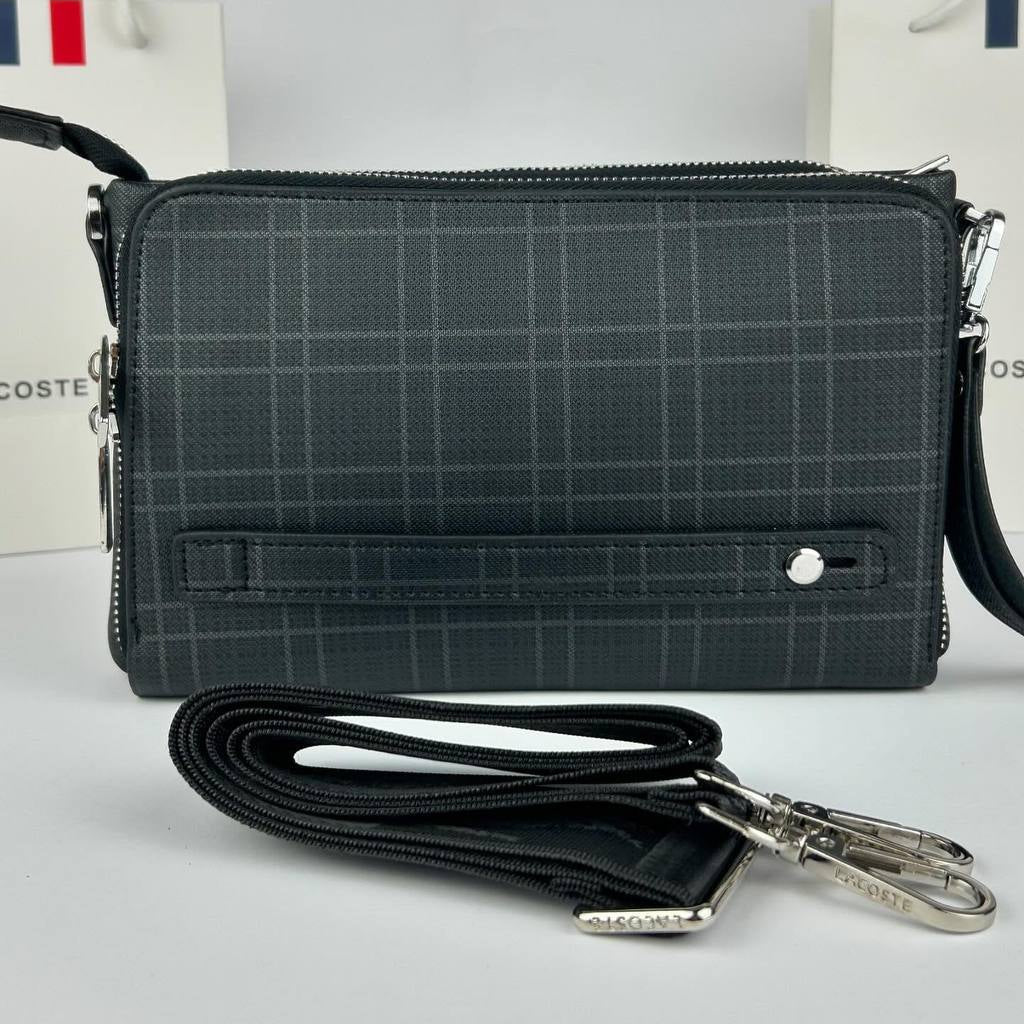 Lacoste Plaid Check Hand & Crossbody Bag 🐊💼