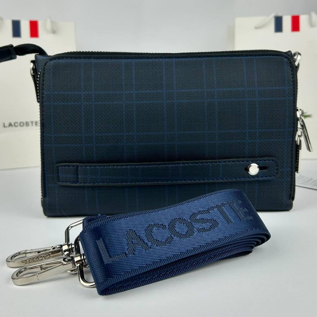 Lacoste Plaid Check Hand & Crossbody Bag 🐊💼