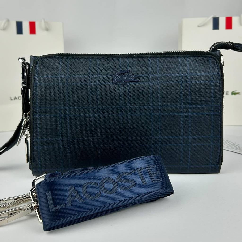 Lacoste Plaid Check Hand & Crossbody Bag 🐊💼