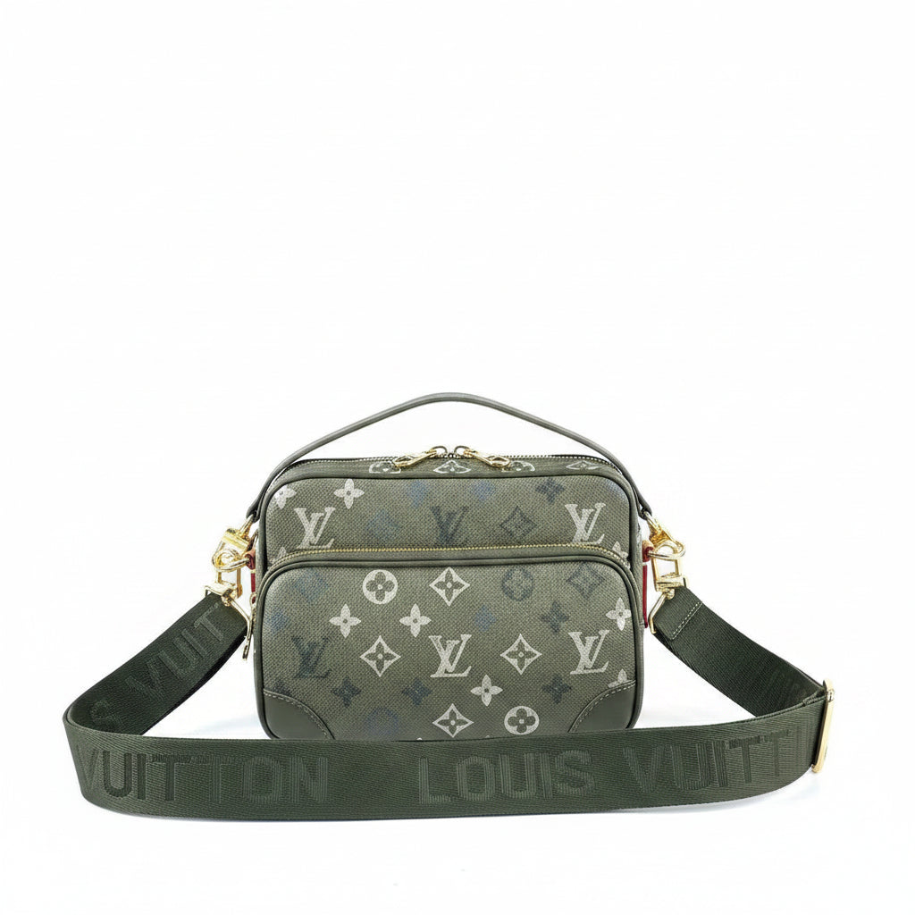 Louis Vuitton Monogram Olive Green Crossbody Bag 🌿✨