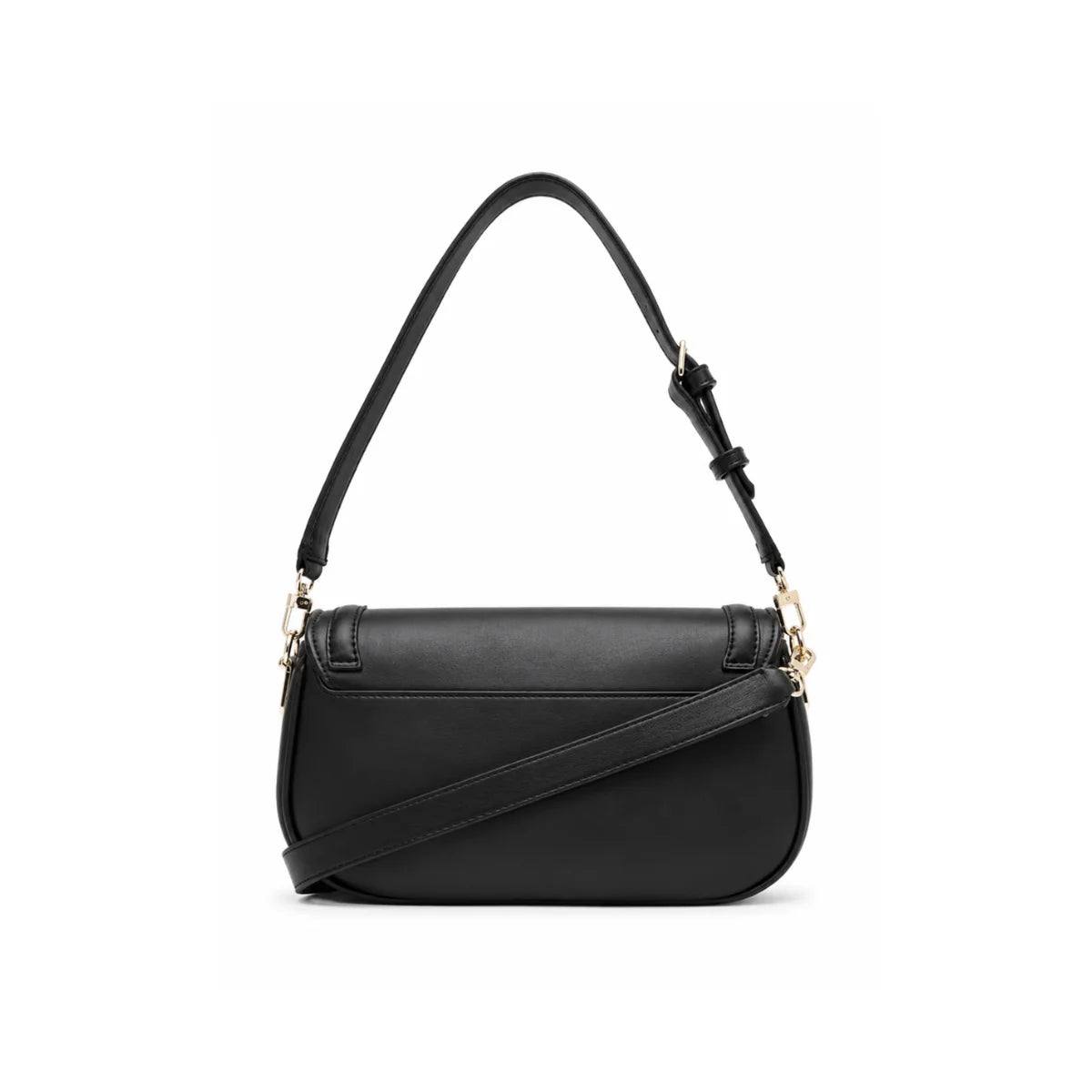Guess Signature Black Structured Shoulder Bag 🖤👜