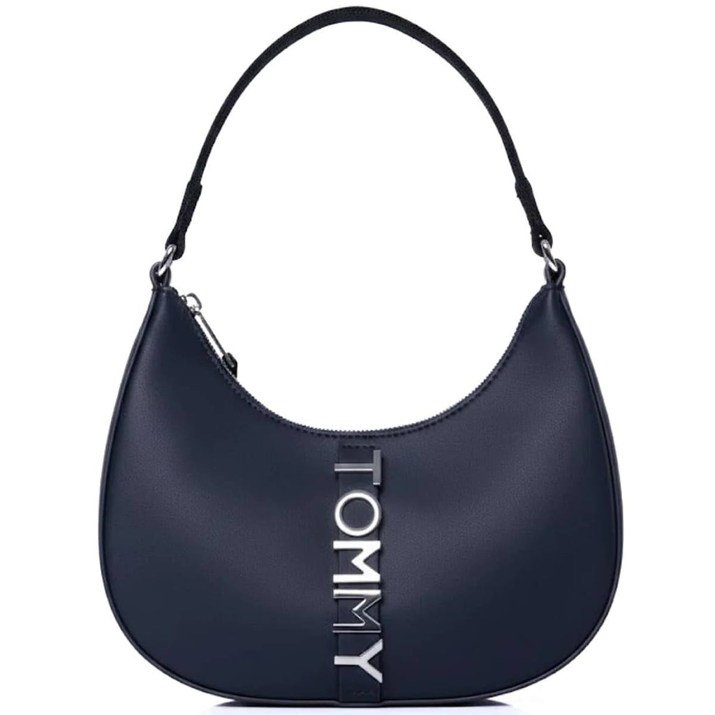 Tommy Jeans Crescent Moon Shoulder Bag in Sleek Navy 🌙👜