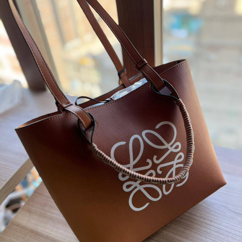 Loewe Signature Logo Tote Bag
