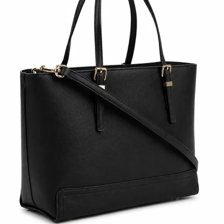 Tommy Hilfiger Signature Stripe Tote with Crossbody Strap