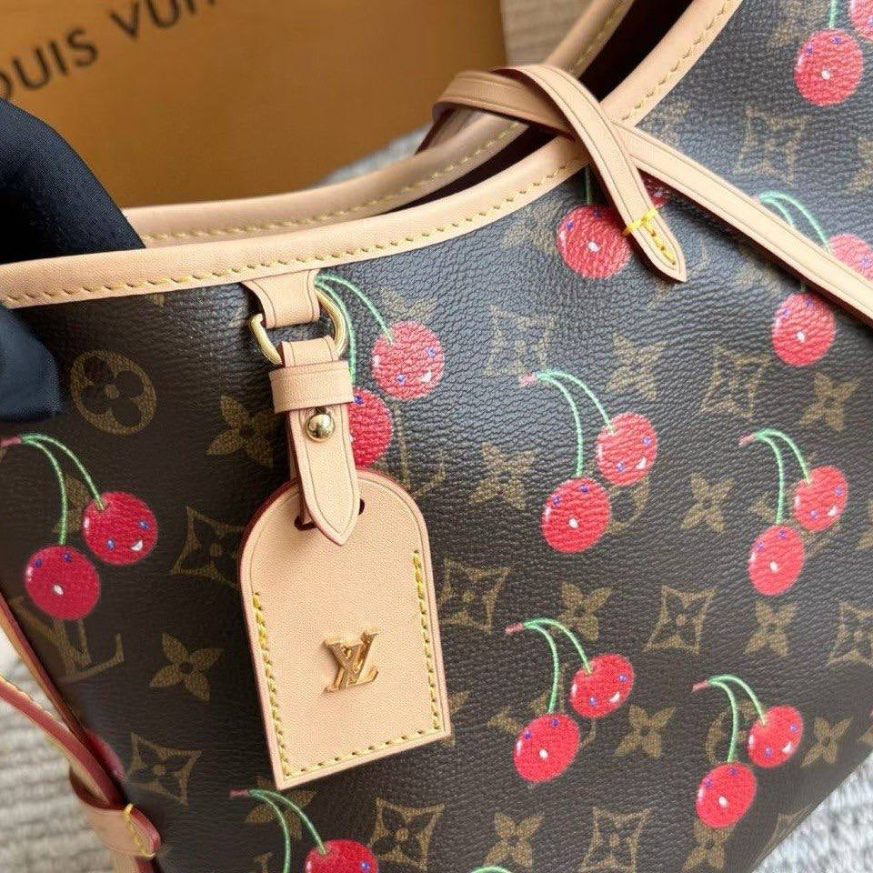 Louis Vuitton Monogram Cherry Print Shoulder Bag