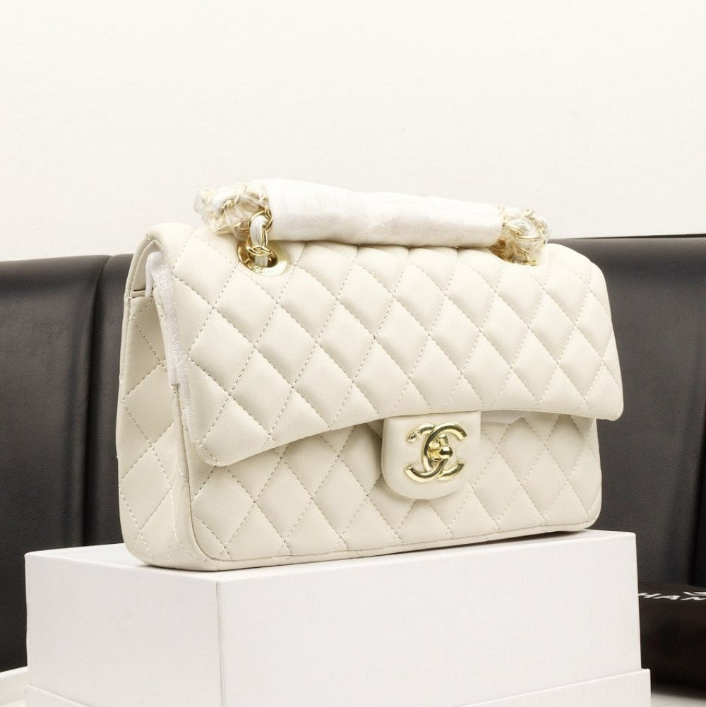 Chanel Quilted Mirror Bag in Classic Red