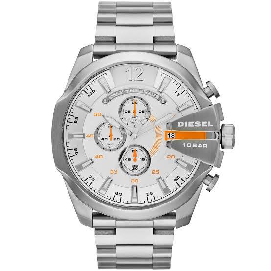 Diesel Only The Brave Stainless Steel Chronograph Watch