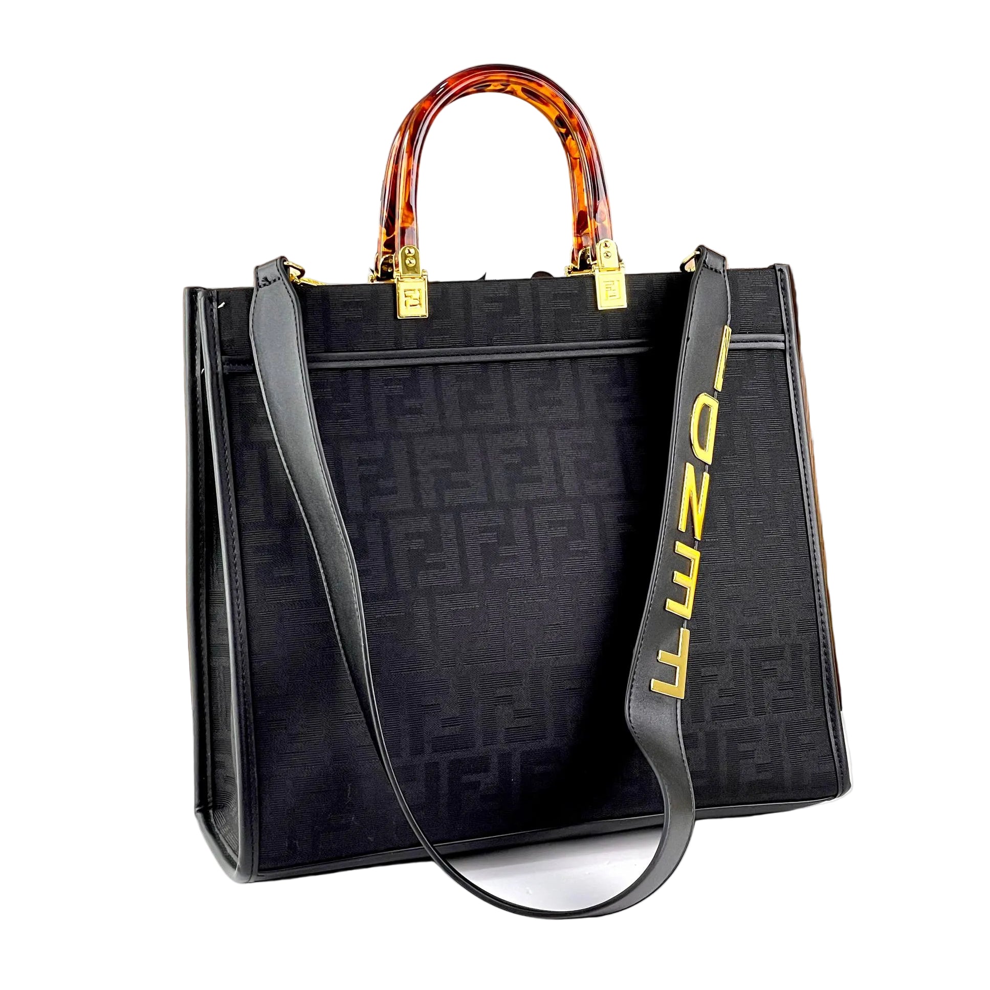 Fendi Chic Brown & Black Tote 👜🖤