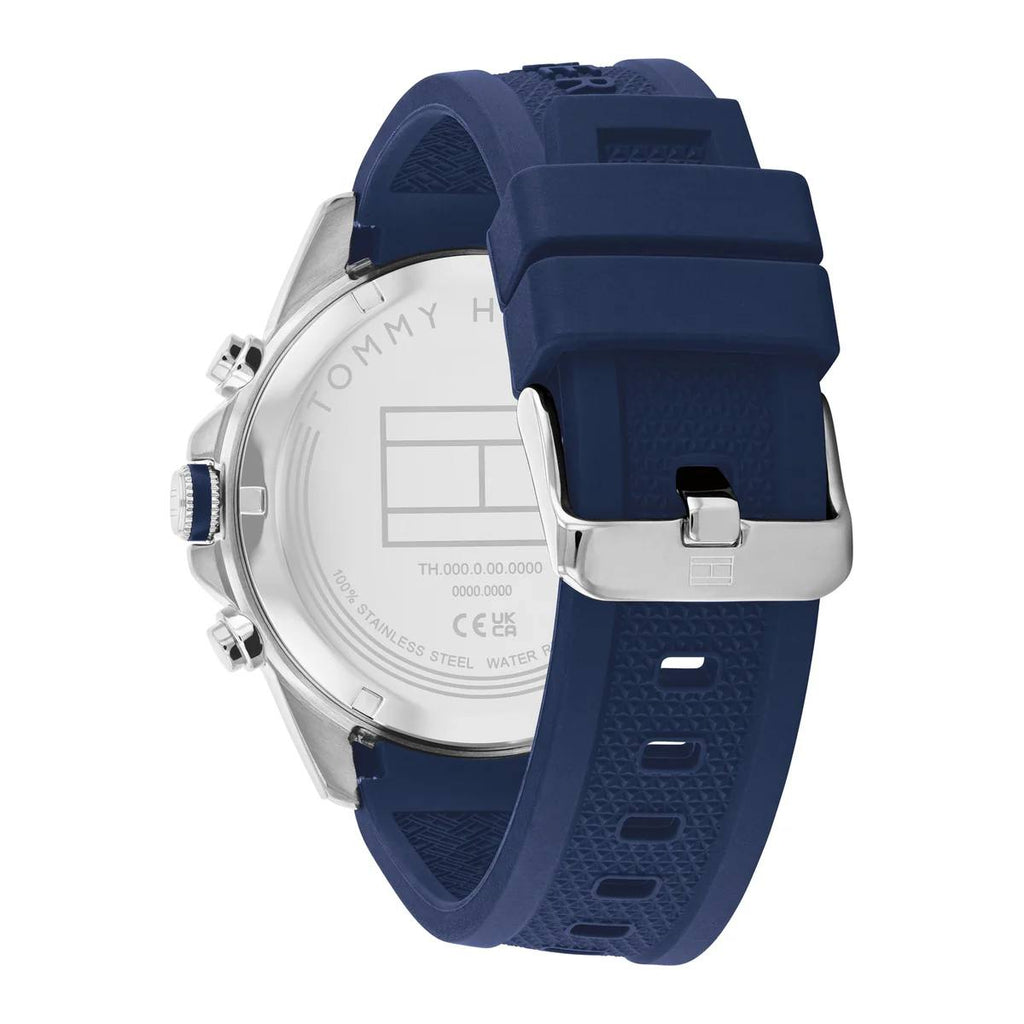 Tommy Hilfiger Blue & Silver Stainless Steel Watch ⌚💙