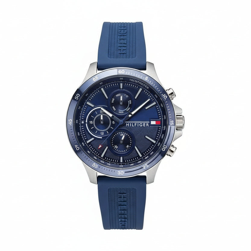 Tommy Hilfiger Blue Dial Watch ⌚💙 Timepiece