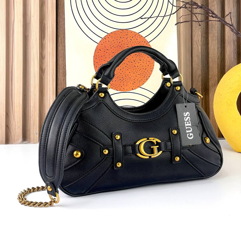 GUESS Chic City Bag: Black & Brown 🖤👜🏙️