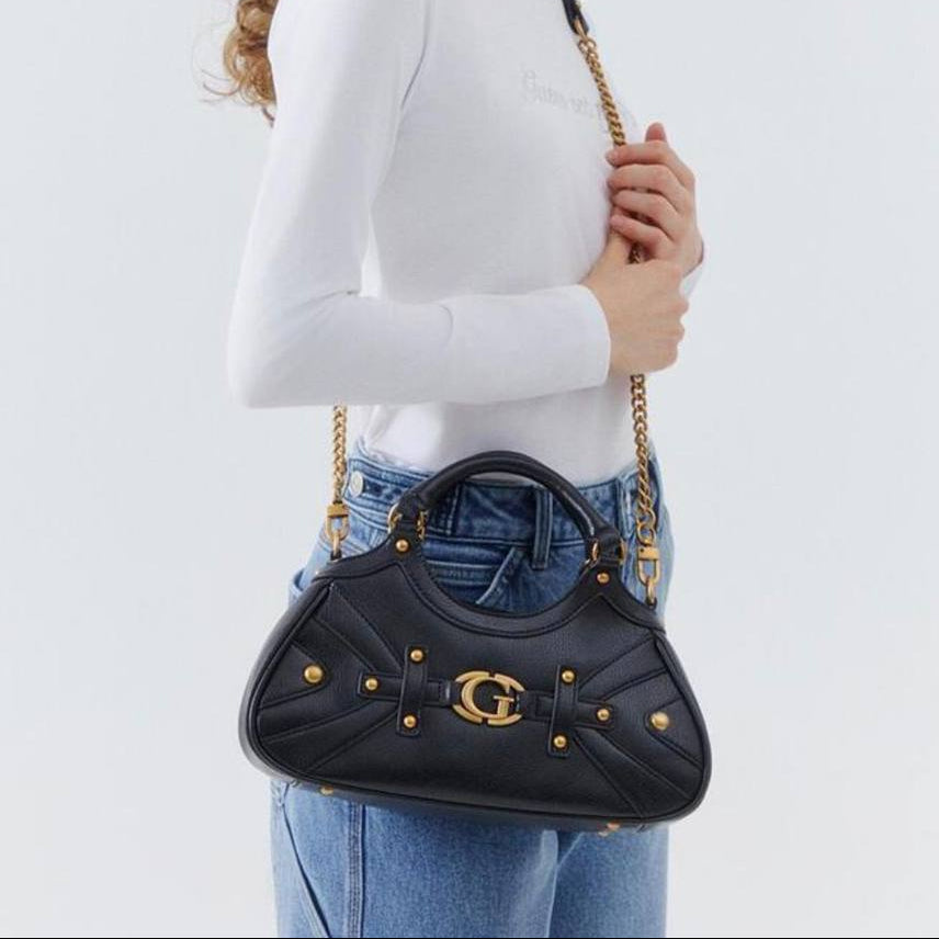 GUESS Chic City Bag: Black & Brown 🖤👜🏙️