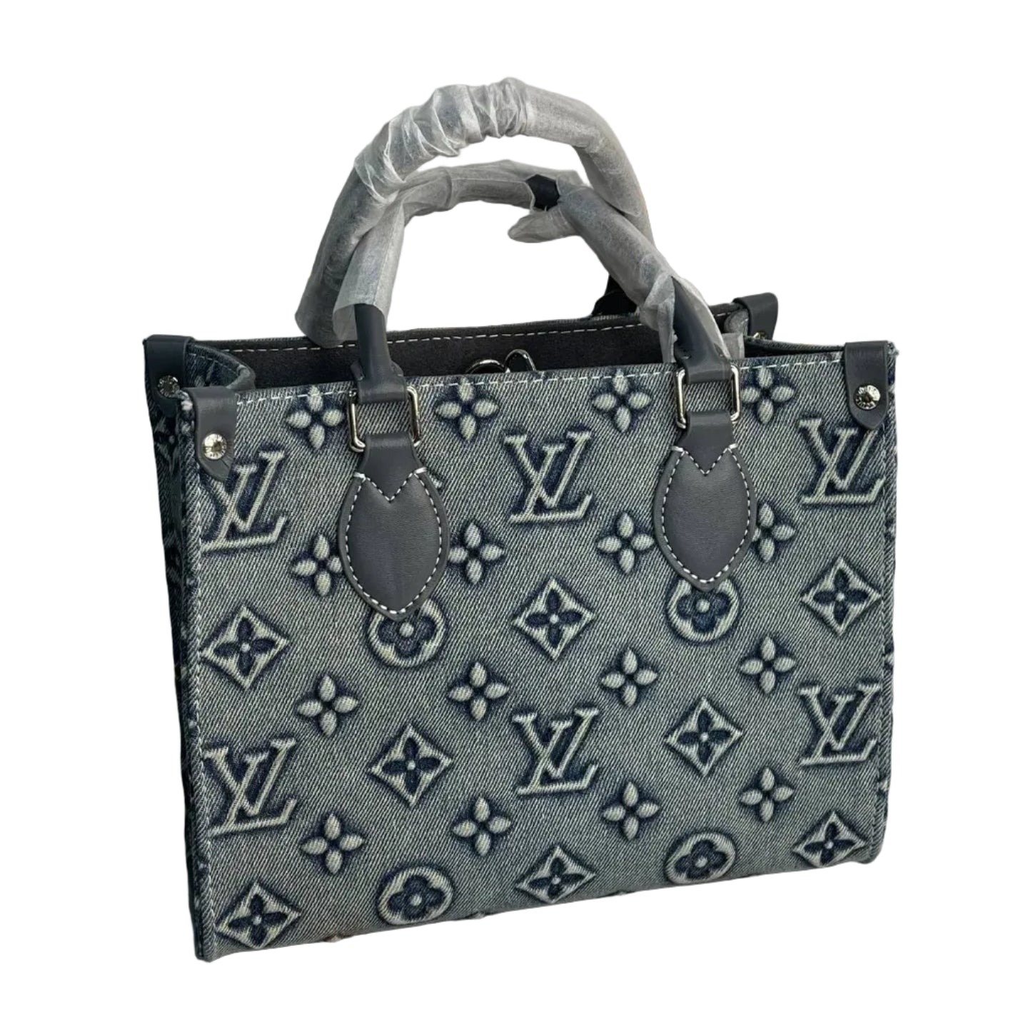 Louis Vuitton Onthego MM Monogram Denim Tote 👜💙✨