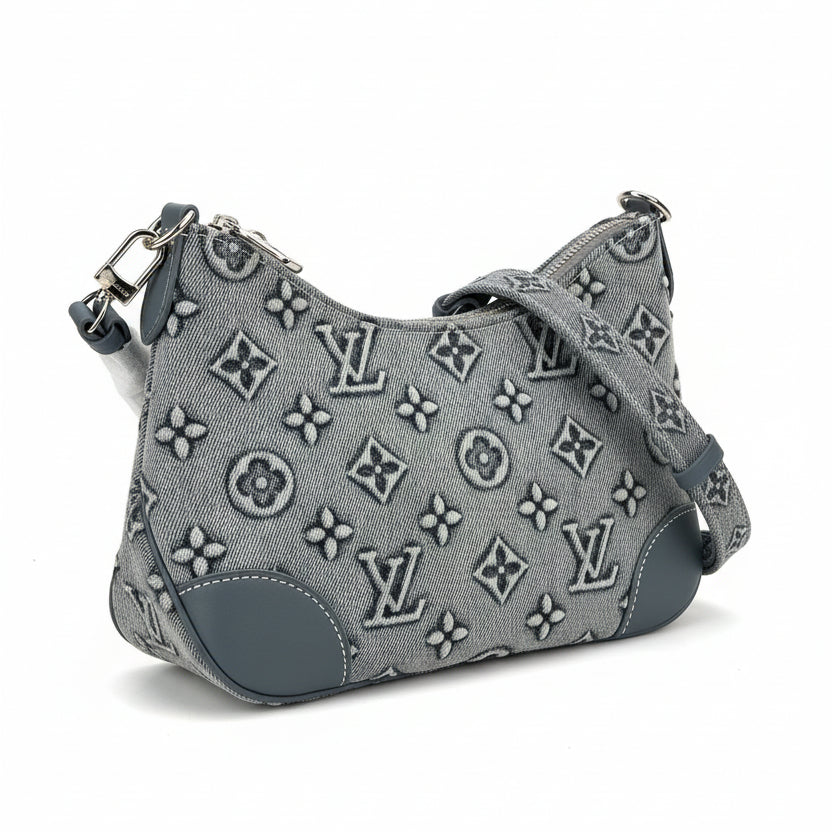 Louis Vuitton Monogram Denim Pochette Bag 👜💙✨