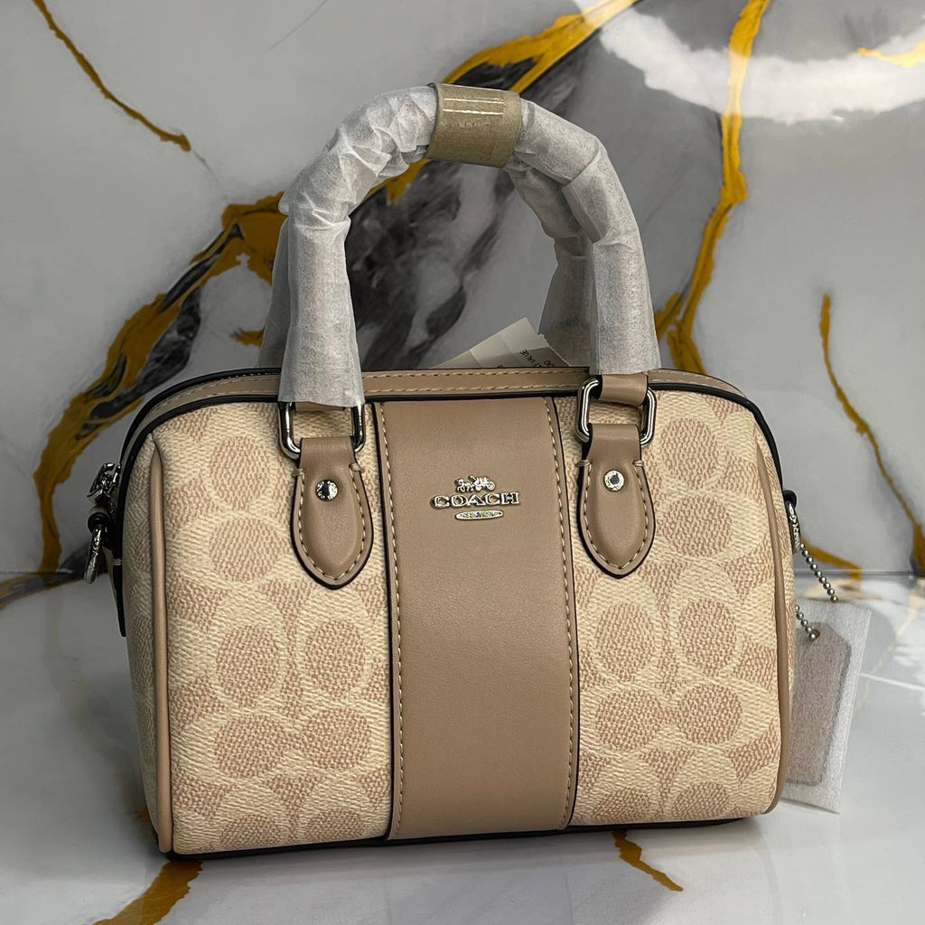 Coach Signature Denim Micro Rowan Satchel Bag 👜✨💙