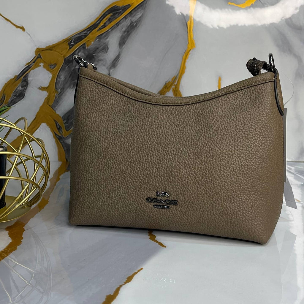 Coach Signature Denim Mini Hobo Bag with Gold-Tone Hardware 👜💙✨