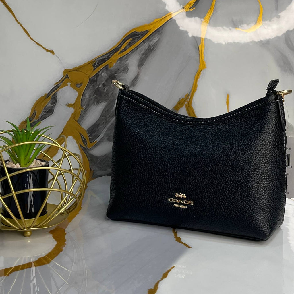 Coach Signature Denim Mini Hobo Bag with Gold-Tone Hardware 👜💙✨