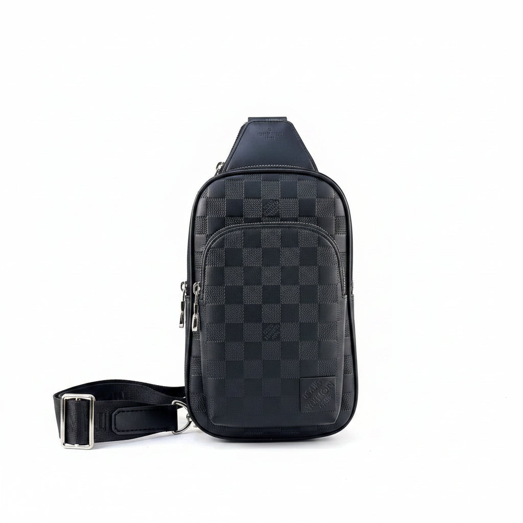 Louis Vuitton Damier Infini Black Sling Bag 💼✨