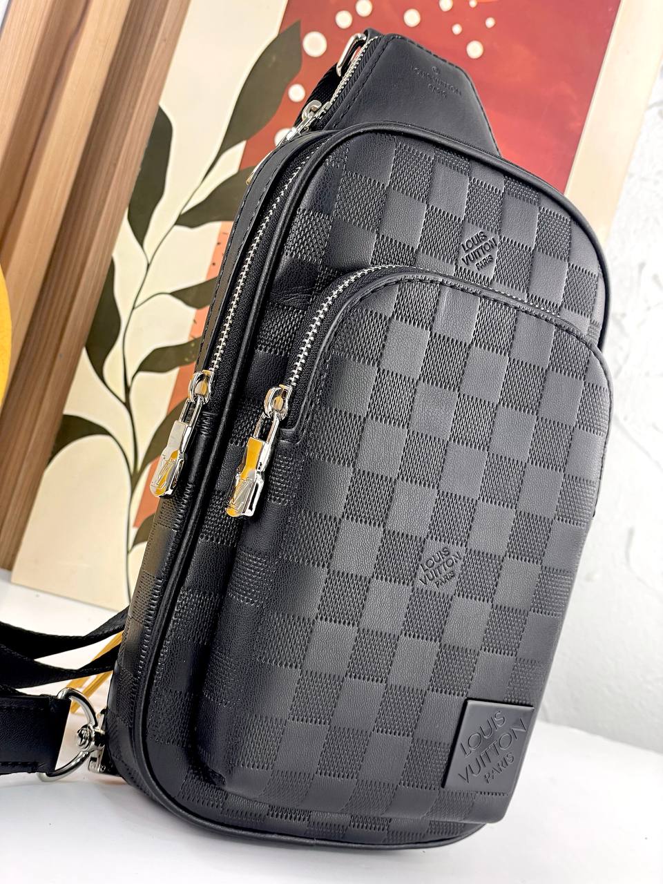 Louis Vuitton Damier Infini Black Sling Bag 💼✨