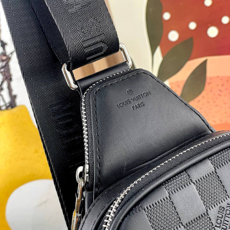 Louis Vuitton Damier Infini Black Sling Bag 💼✨