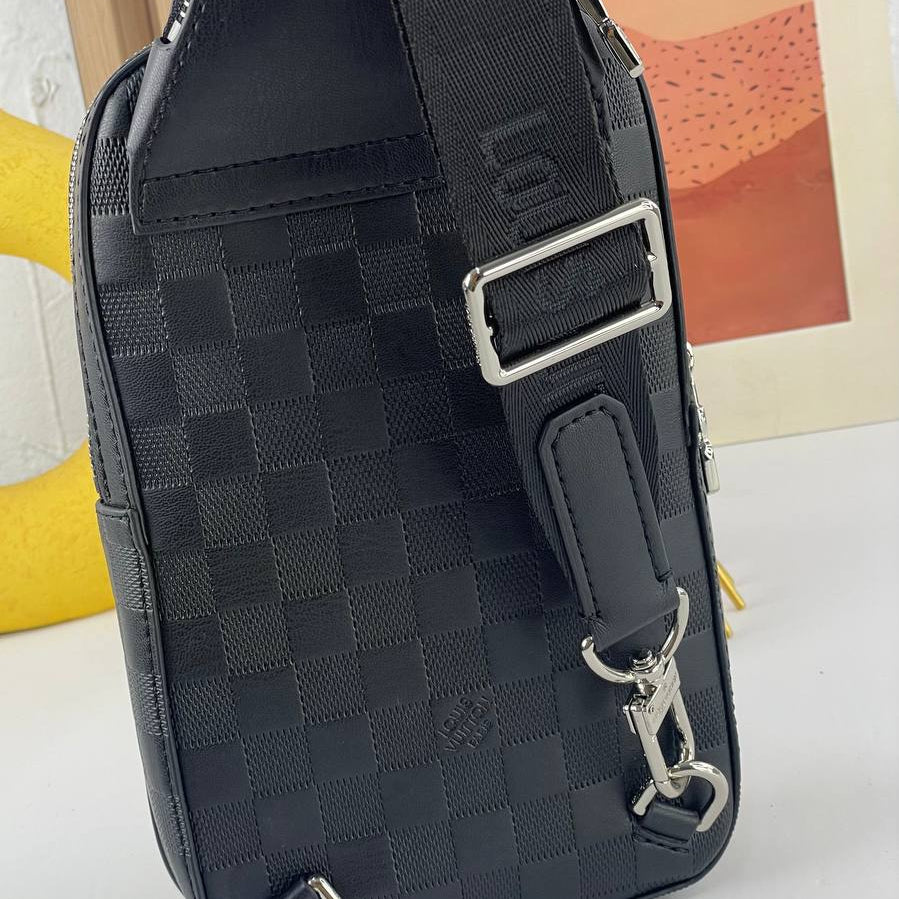 Louis Vuitton Damier Infini Black Sling Bag 💼✨