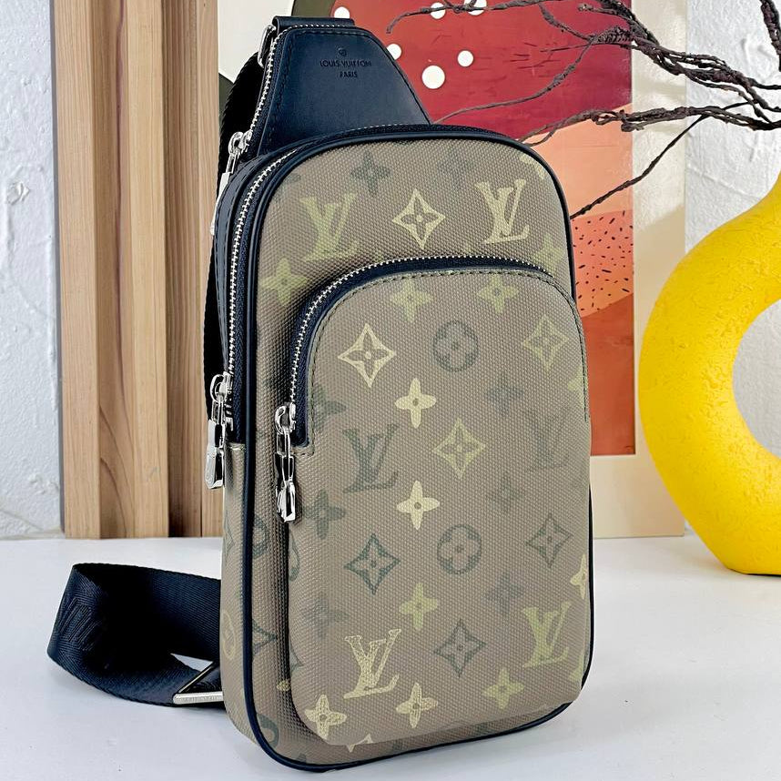 Louis Vuitton Damier Infini Black Sling Bag 💼✨