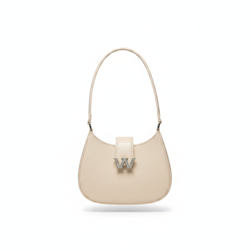 Alexander Wang Style Rhinestone W Shoulder Bag ✨👜