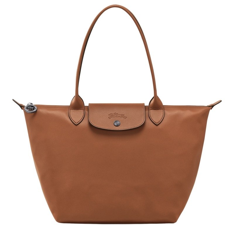 Longchamp Inspired Soft PU Leather Essential Black Tote
