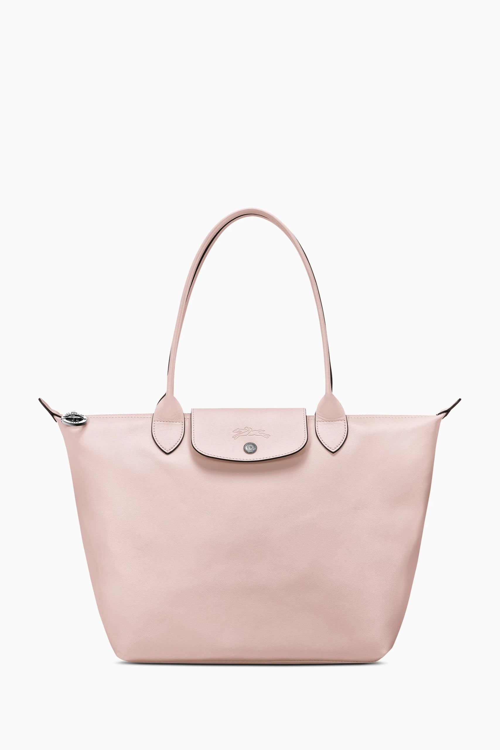 Longchamp Inspired Soft PU Leather Essential Black Tote