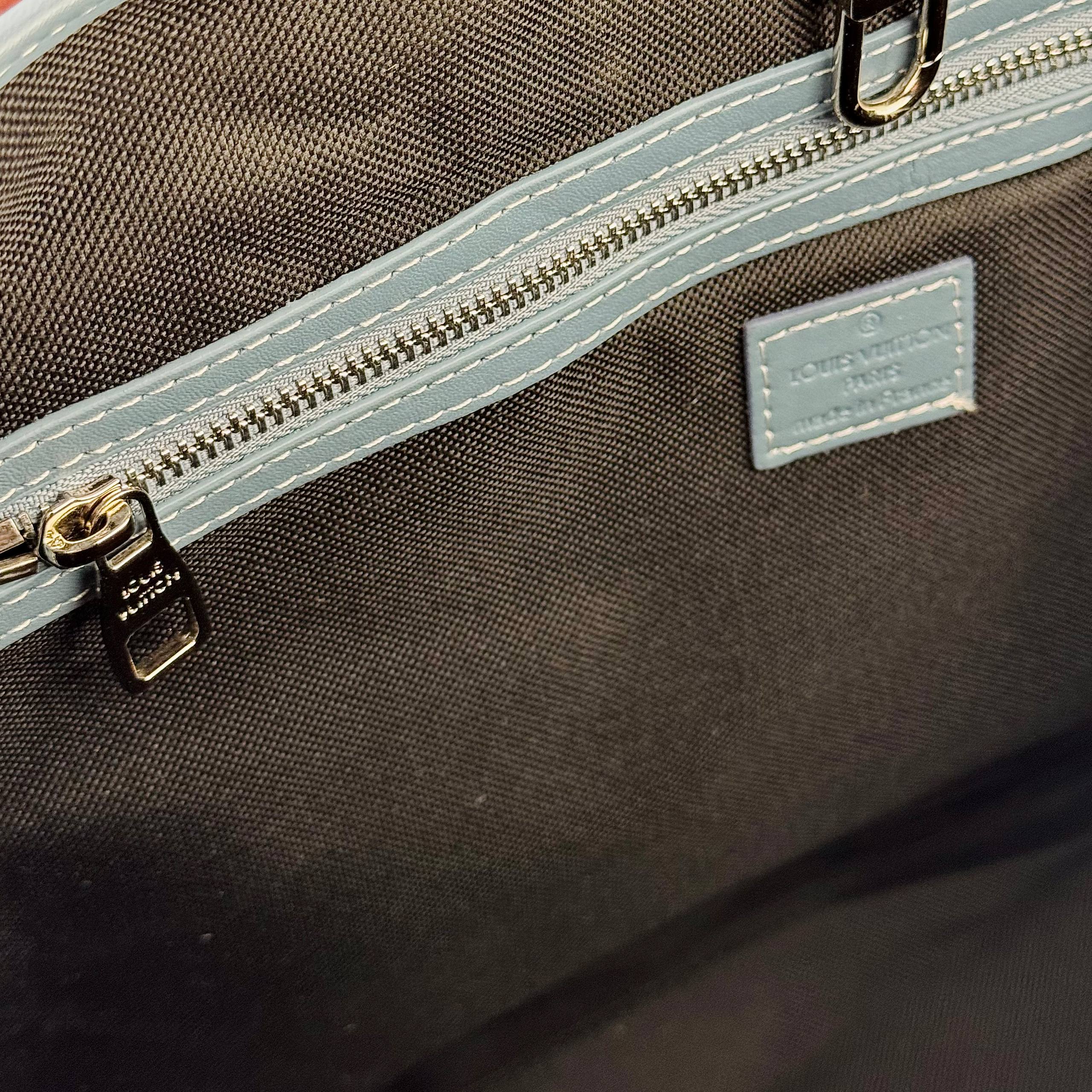Louis Vuitton Monogram Denim Tote with Detachable Strap