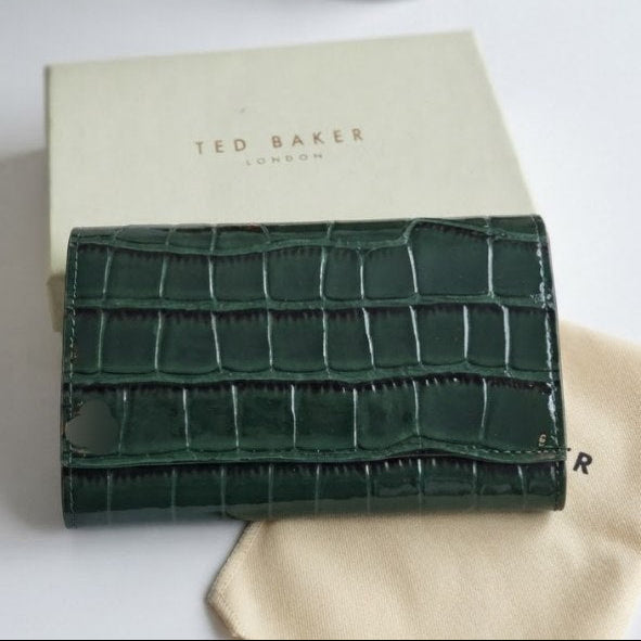 Ted Baker Crocodile Texture Mirror Wallet