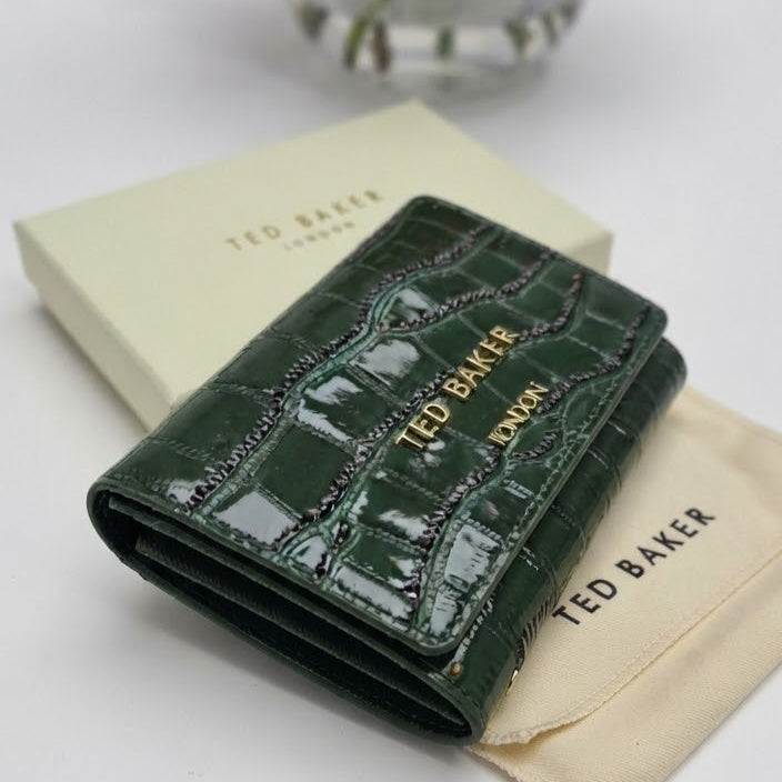 Ted Baker Crocodile Texture Mirror Wallet