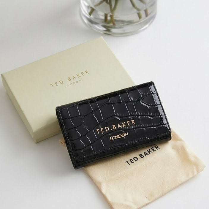 Ted Baker Crocodile Texture Mirror Wallet