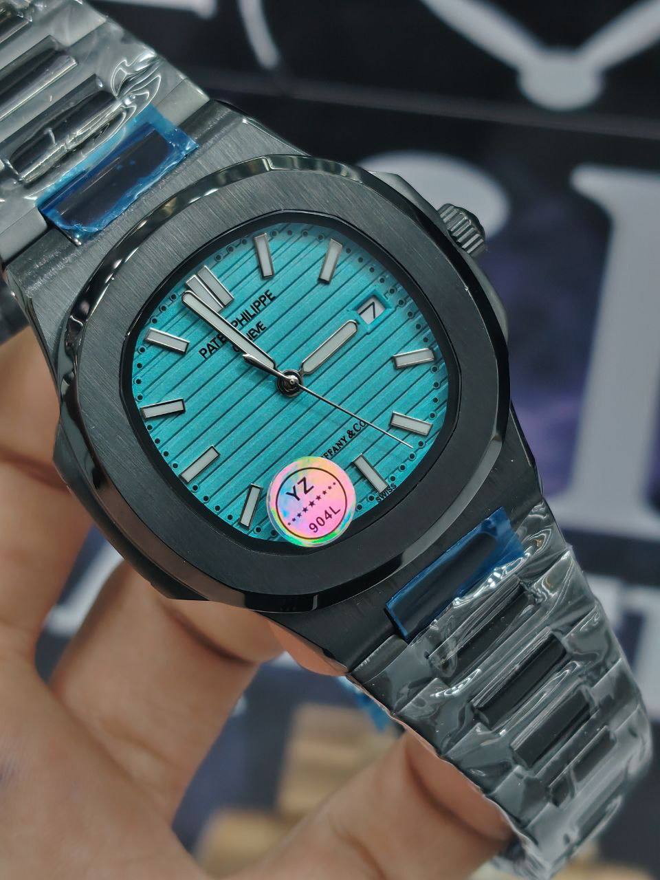 Patek Philippe Nautilus All-Black Ceramic Sports Watch ⌚🖤💎