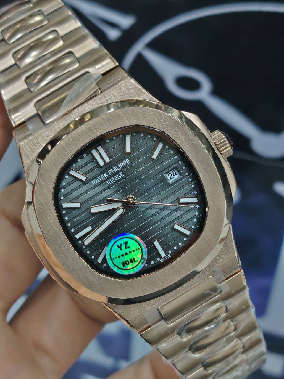 Patek Philippe Nautilus All-Black Ceramic Sports Watch ⌚🖤💎
